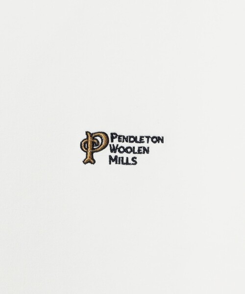 BRILLA per il gusto（ブリッラペルイルグースト）の「PENDLETON / バックプリント ロングスリーブ Tシャツ（Tシャツ/カットソー・メンズ・ブラック/ホワイト・LARGE/SMALL/MEDIUM）」の5枚目の写真