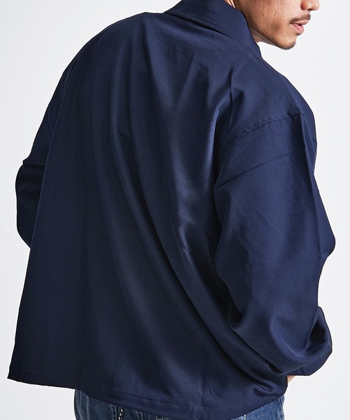 SILVER BULLET(シルバーバレット)の「『U.S. POLO ASSN/ユーエスポロアッスン』コーチジャケット【Z】(ブルゾン・メンズ・ネイビー/ブラック・M/L)」の9枚目の写真