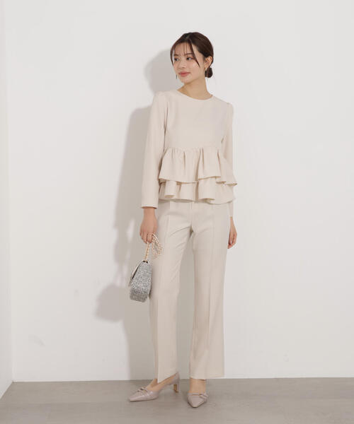 PROPORTION BODY DRESSING（プロポーションボディドレッシング）の「美脚パンツ / 1216130101（その他パンツ・レディース・ホワイト系その他/ブラック・MEDIUM/P/S/SMALL）」の21枚目の写真