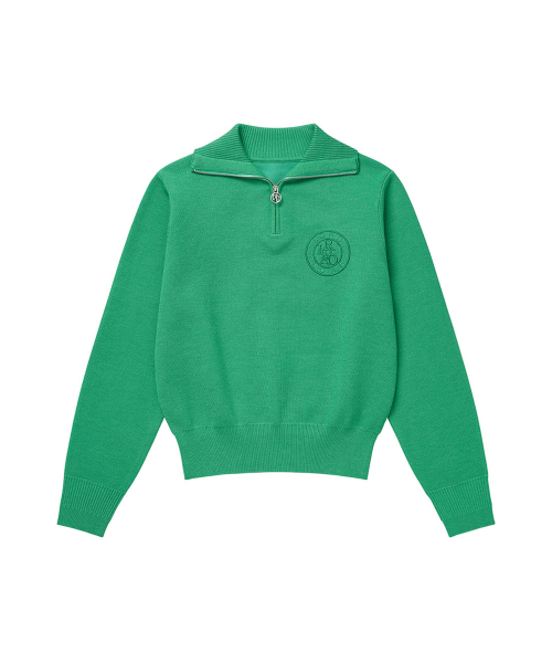 LORDLOAR(ロードロアル)の「シグニチャージップアップ長袖ニットGREEN(ニット/セーター・レディース・その他・SMALL/MEDIUM/LARGE)」の4枚目の写真