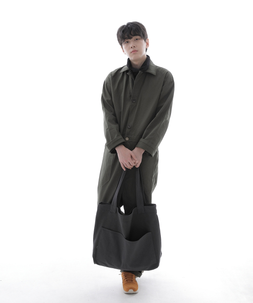 SAINTCREW(セントクルー)の「ペンタゴンポケットビッグサイズエコバッグPP-108チャコール(エコバッグ/サブバッグ・メンズ・その他・フリー)」の7枚目の写真