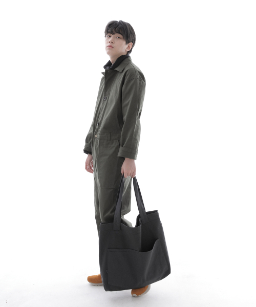 SAINTCREW(セントクルー)の「ペンタゴンポケットビッグサイズエコバッグPP-108チャコール(エコバッグ/サブバッグ・メンズ・その他・フリー)」の8枚目の写真
