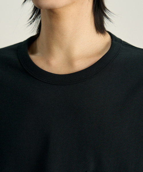 ROTEMBER（ローテンバー）の「プレミアムコットンベーシックロングスリーブ[ブラック]（Tシャツ/カットソー・メンズ・その他・MEDIUM/LARGE/X-LARGE）」の3枚目の写真