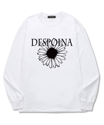 OUSE（オウズ）の「フラワープリントロングスリーブ (DLS027) ホワイト（Tシャツ/カットソー）」