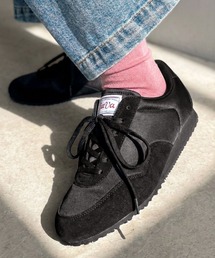 Java（ジャバ）の「《JaVaジャバコラボ》片足約190gの軽量設計!クラシックムード漂う、RetroStep (レトロスステップ)薄底スニーカー（スニーカー）」