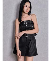 GYDA | W BELT GLITTERロンパース(つなぎ/オールインワン)