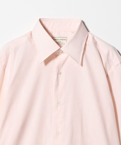 UNITED ARROWS（ユナイテッドアローズ）の「ALBINI グラフペーパーチェック レギュラーカラーシャツ（シャツ/ブラウス・メンズ・シャーベット・39cm/38cm/40cm/41cm）」の4枚目の写真