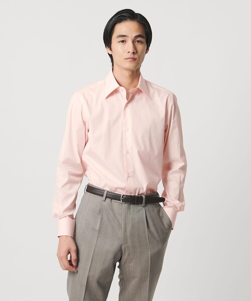 UNITED ARROWS（ユナイテッドアローズ）の「ALBINI グラフペーパーチェック レギュラーカラーシャツ（シャツ/ブラウス・メンズ・シャーベット・39cm/38cm/40cm/41cm）」の10枚目の写真
