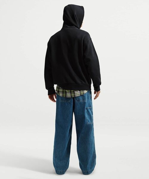 NIKE SB（ナイキエスビー）の「ナイキ SB フリース プルオーバー スケートボードパーカー / Nike SB Fleece Pullover Skate Hoodie IF0656-010 Black（パーカー・メンズ・ブラック・S/XL/2XL/L/M）」の5枚目の写真