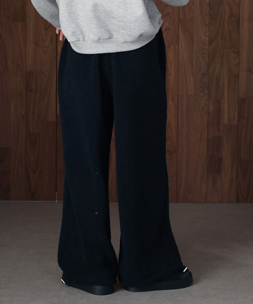 J by blue(ジェイバイブルー)の「ブークレボアスウェットパンツ(スウェットパンツ・レディース・ネイビー/アイボリー・MEDIUM)」の15枚目の写真
