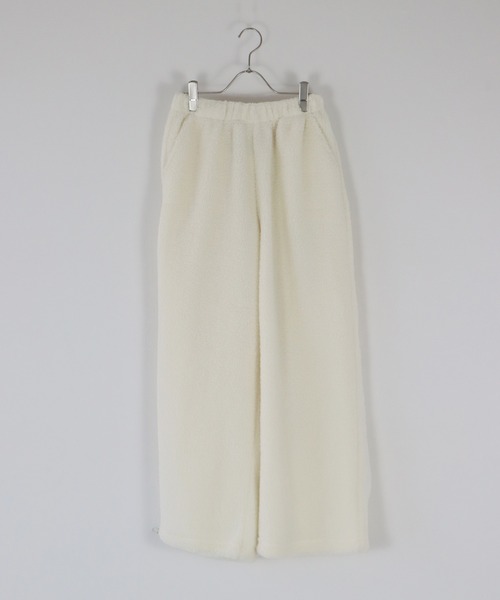 J by blue(ジェイバイブルー)の「ブークレボアスウェットパンツ(スウェットパンツ・レディース・ネイビー/アイボリー・MEDIUM)」の19枚目の写真