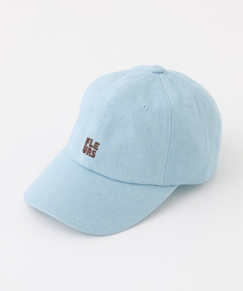 one after another NICE CLAUP(ワンアフターアナザーナイスクラップ)の「ロゴ刺繍キャップ(キャップ・レディース・サックスブルー/杢グレー/ブラウン・FREE)」の3枚目の写真