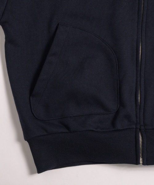 MUHET(ミュエータ)の「detachable shirt layered zip hoodie / レイヤード風シャツドッキングジップパーカー(パーカー・レディース・ネイビー/杢グレー/ブラウン・FREE)」の11枚目の写真