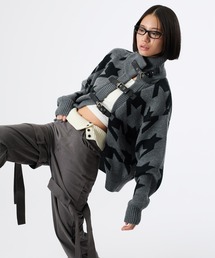 FTW（エフティダブリュー）の「CHIDORI BELT KNIT CARDIGAN（カーディガン/ボレロ）」