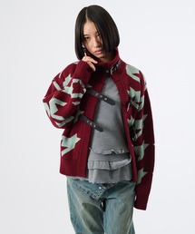 FTW（エフティダブリュー）の「CHIDORI BELT KNIT CARDIGAN（カーディガン/ボレロ）」