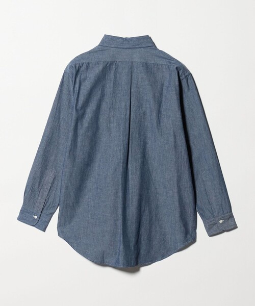 BROOKS BROTHERS（ブルックスブラザーズ）の「【別注】＜Brooks Brothers＞FUN SHIRT/シャンブレー ボタンダウンシャツ（シャツ/ブラウス・メンズ・ネイビー/ライトブルー・15  1/2/16/15 /16  1/2）」の3枚目の写真