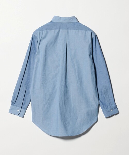 BROOKS BROTHERS（ブルックスブラザーズ）の「【別注】＜Brooks Brothers＞FUN SHIRT/シャンブレー ボタンダウンシャツ（シャツ/ブラウス・メンズ・ネイビー/ライトブルー・15  1/2/16/15 /16  1/2）」の8枚目の写真