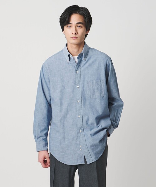 別注】＜Brooks Brothers＞FUN SHIRT/シャンブレー ボタンダウンシャツ