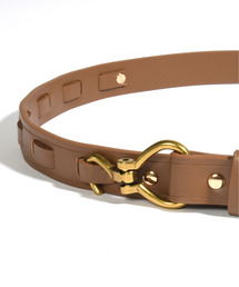 EFFECTION（エフェクション）の「【neos】フックバックル 細身 PUレザー ベルト ビンテージライク ユニセックス対応（ベルト）」