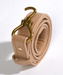 EFFECTION（エフェクション）の「【neos】フックバックル 細身 PUレザー ベルト ビンテージライク ユニセックス対応（ベルト）」