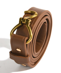 EFFECTION（エフェクション）の「【neos】フックバックル 細身 PUレザー ベルト ビンテージライク ユニセックス対応（ベルト）」