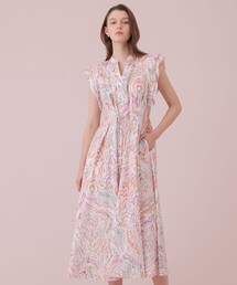 ANAYI（アナイ）の「ペイントペイズリープリントフレア ワンピース（ワンピース）」
