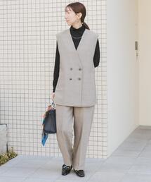 ITEMS URBANRESEARCH | ホップサックジレ×パンツセット(セットアップ)