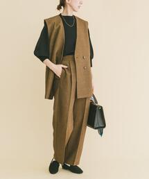 ITEMS URBANRESEARCH（アイテムズ アーバンリサーチ）の「『UVカット 接触冷感』ホップサックジレ×パンツセット（セットアップ）」