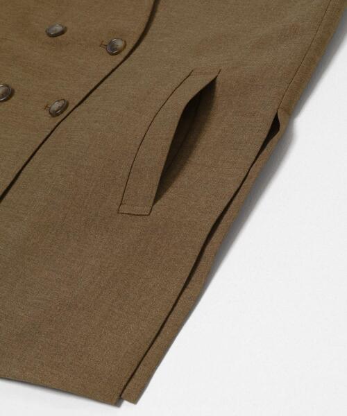 ITEMS URBANRESEARCH（アイテムズ アーバンリサーチ）の「『UVカット/接触冷感』ホップサックジレ×パンツセット（セットアップ・レディース・ブラック/ベージュ/ブラウン・FREE）」の11枚目の写真