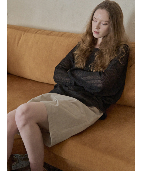 AVANT-G(アバン)の「Cotton Span Short Pants - BEIGE(その他パンツ・レディース・その他・FREE)」の6枚目の写真