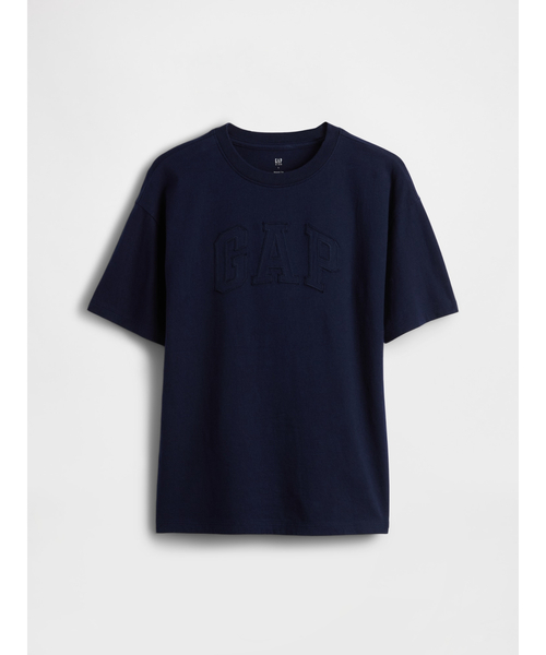 GAP(ギャップ)の「リラックスフィット GAPロゴTシャツ (キッズ)(Tシャツ/カットソー・キッズ・ブルー/ホワイト/グリーン/ネイビー・160cm/150cm/140cm/130cm/120cm)」の4枚目の写真