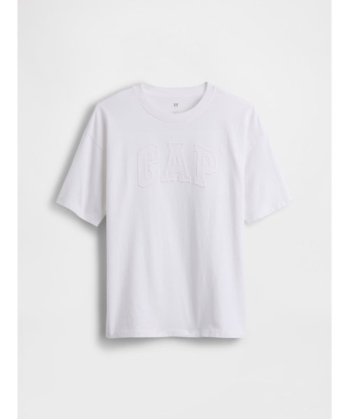 GAP(ギャップ)の「リラックスフィット GAPロゴTシャツ (キッズ)(Tシャツ/カットソー・キッズ・ブルー/ホワイト/グリーン/ネイビー・160cm/150cm/140cm/130cm/120cm)」の2枚目の写真