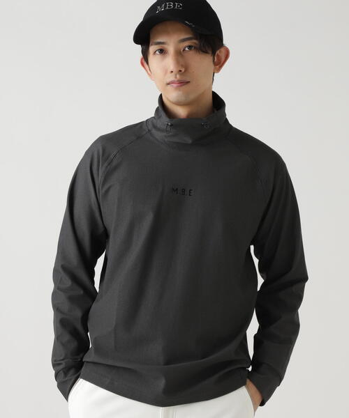 MASTER BUNNY EDITION(マスターバニーエディション)の「IMPACT POLYMIDE STRETCH長袖変形ハイネックカットソー(Tシャツ/カットソー・メンズ・ホワイト/オレンジ/グレー系その他2・MEDIUM/LARGE/X-LARGE)」の9枚目の写真