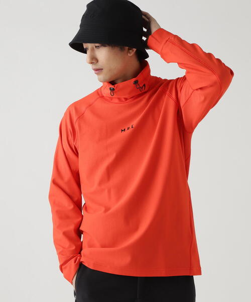 MASTER BUNNY EDITION(マスターバニーエディション)の「IMPACT POLYMIDE STRETCH長袖変形ハイネックカットソー(Tシャツ/カットソー・メンズ・ホワイト/オレンジ/グレー系その他2・MEDIUM/LARGE/X-LARGE)」の21枚目の写真