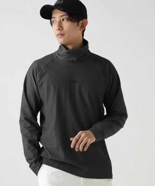 MASTER BUNNY EDITION(マスターバニーエディション)の「IMPACT POLYMIDE STRETCH長袖変形ハイネックカットソー(Tシャツ/カットソー・メンズ・ホワイト/オレンジ/グレー系その他2・MEDIUM/LARGE/X-LARGE)」の2枚目の写真