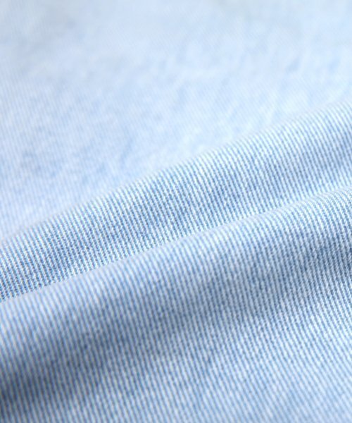 HIGH SCHOOL DISCO（ハイスクールディスコ）の「Color Wide Pants_Denim（デニムパンツ・レディース・その他・LARGE）」の7枚目の写真