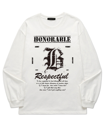 VANNWORKS（バンワークス）の「ABO ロングスリーブ (VLS0209) B_ホワイト（Tシャツ/カットソー）」