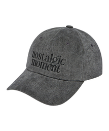 BUBBLPIECE（バブルピース）の「ノスタルジックモーメント ボールキャップ_チャコール（キャップ）」