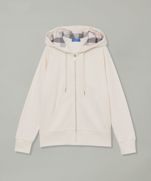 BLUE LABEL CRESTBRIDGE（ブルーレーベルクレストブリッジ）の「【一部店舗限定】ベーシックパーカー（パーカー・レディース・グレー系その他/ブラック・38/40）」の12枚目の写真