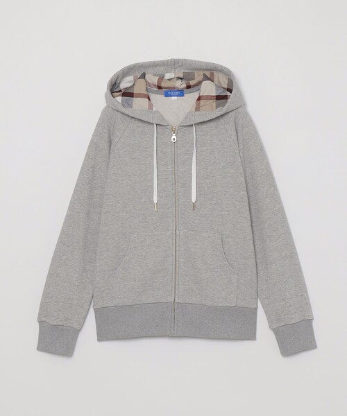 BLUE LABEL CRESTBRIDGE（ブルーレーベルクレストブリッジ）の「【一部店舗限定】ベーシックパーカー（パーカー・レディース・グレー系その他/ブラック・38/40）」の18枚目の写真