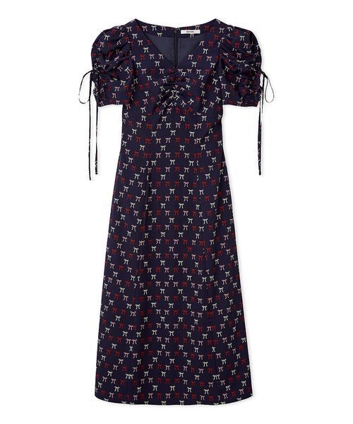 SNIDEL（スナイデル）の「リボンモチーフオフショルワンピース（ワンピース・レディース・ライトブルー/ネイビー/ベージュ・1/0）」の20枚目の写真