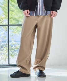 <セットアップ可>ツイルバレルレッグパンツ / 638219