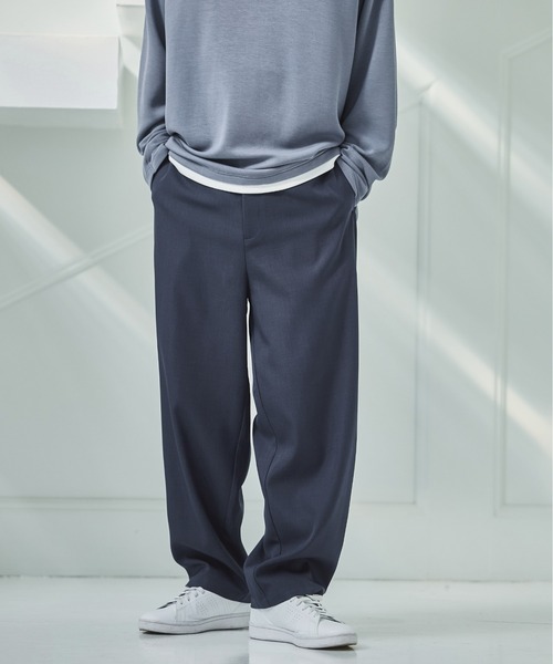 LAKOLE(ラコレ)の「<セットアップ可>ツイルバレルレッグパンツ / 638219(その他パンツ・メンズ・ブラック/ネイビー/ベージュ・LARGE/MEDIUM)」の3枚目の写真