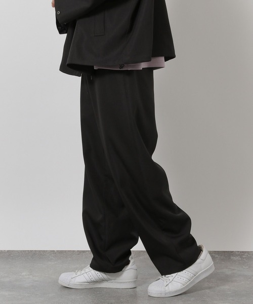 LAKOLE(ラコレ)の「<セットアップ可>ツイルバレルレッグパンツ / 638219(その他パンツ・メンズ・ブラック/ネイビー/ベージュ・LARGE/MEDIUM)」の9枚目の写真