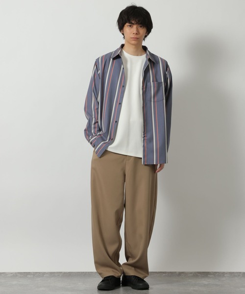 LAKOLE(ラコレ)の「<セットアップ可>ツイルバレルレッグパンツ / 638219(その他パンツ・メンズ・ブラック/ネイビー/ベージュ・LARGE/MEDIUM)」の12枚目の写真
