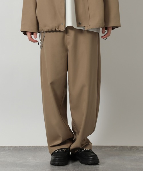 LAKOLE(ラコレ)の「<セットアップ可>ツイルバレルレッグパンツ / 638219(その他パンツ・メンズ・ブラック/ネイビー/ベージュ・LARGE/MEDIUM)」の13枚目の写真