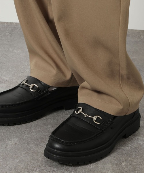 LAKOLE(ラコレ)の「<セットアップ可>ツイルバレルレッグパンツ / 638219(その他パンツ・メンズ・ブラック/ネイビー/ベージュ・LARGE/MEDIUM)」の21枚目の写真