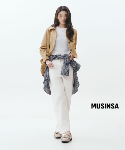 mur（ミュール）の「Reversible Polar Hobo Bag(5color)（ショルダーバッグ・レディース・イエロー系/ブラウン系その他2/グレー系その他2/ブラック系/ベージュ系・FREE）」の14枚目の写真