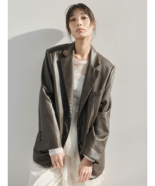 anuans（アニュアンス）の「コットンクロスワイドパンツ（その他パンツ・レディース・アイボリー/ベージュ/ネイビー・S/M）」の8枚目の写真