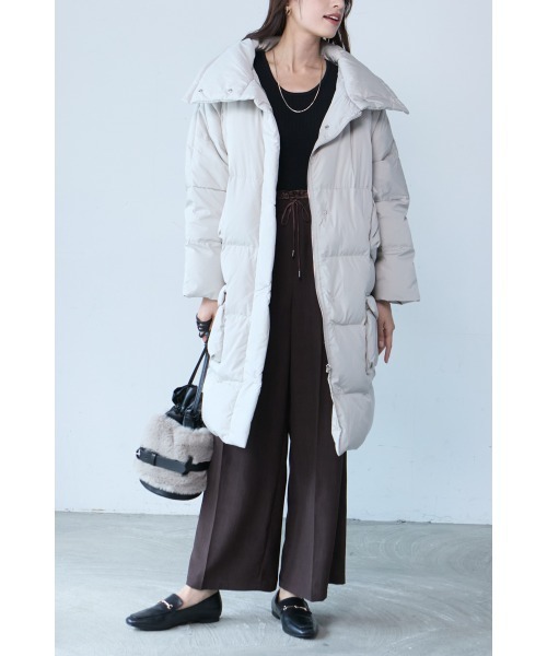歳末セール❗JUST CAVALLI ホワイト ダウン 38　　美品❗ ブランド古着】ダウンコート（ダウンジャケット/コート）｜Miss Arrivo